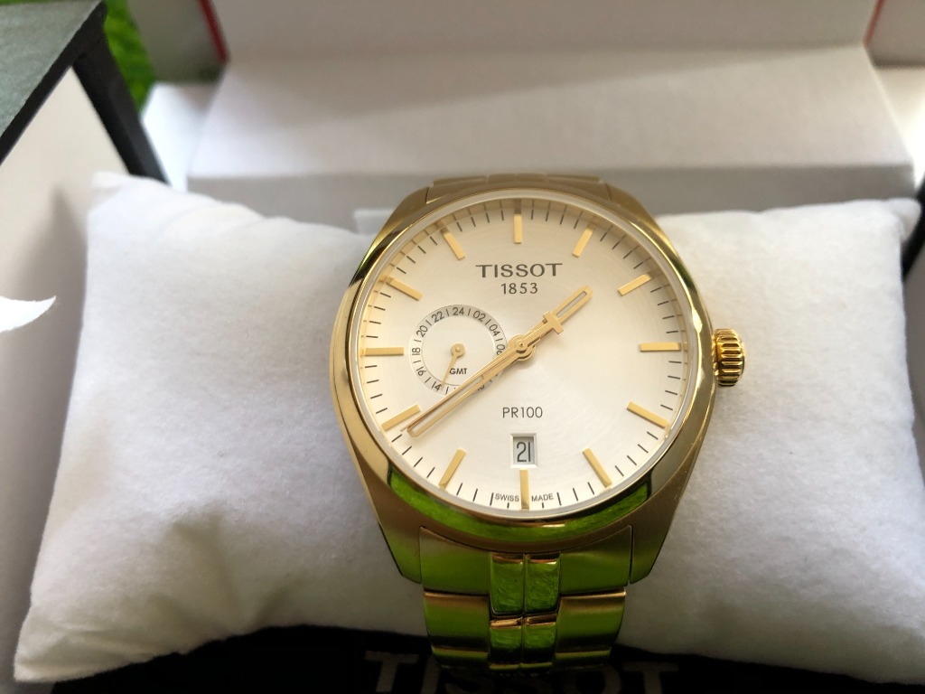 Tissot pr100 gmt on sale