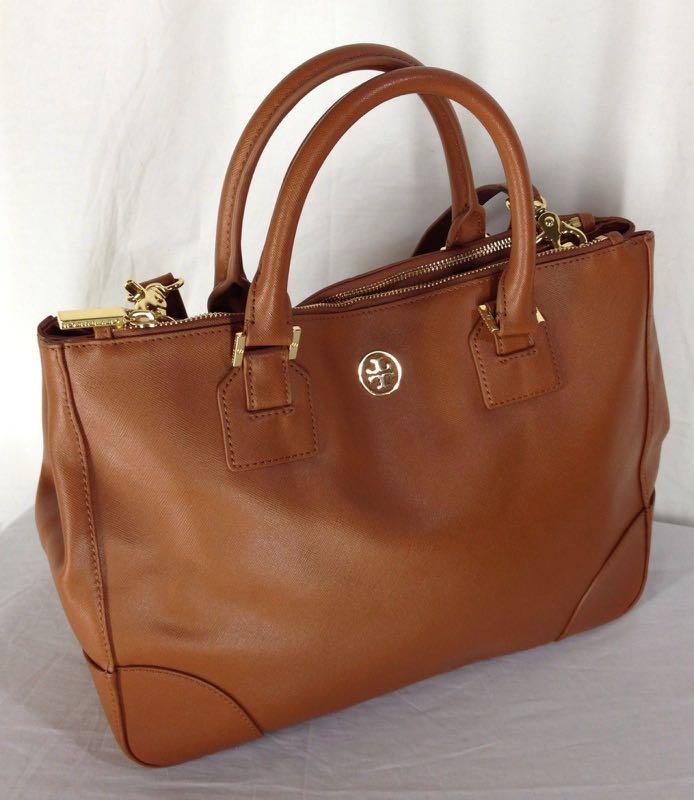 Classic and Chic Tory Burch Black Tote Bag