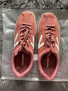 tretorn suede sneakers dusty rose 