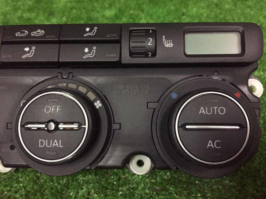 VW Golf MK5 GTI Climate Aircond Control, Auto Accessories on Carousell