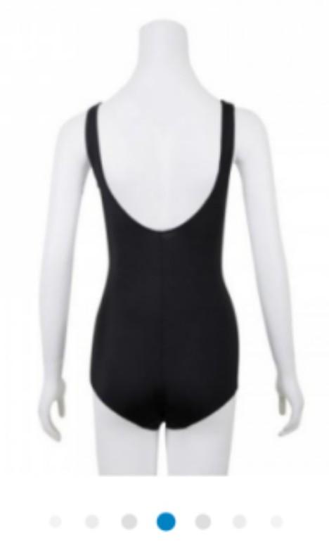 Women's 1-piece Swimsuit Heva U Black NABAIJI