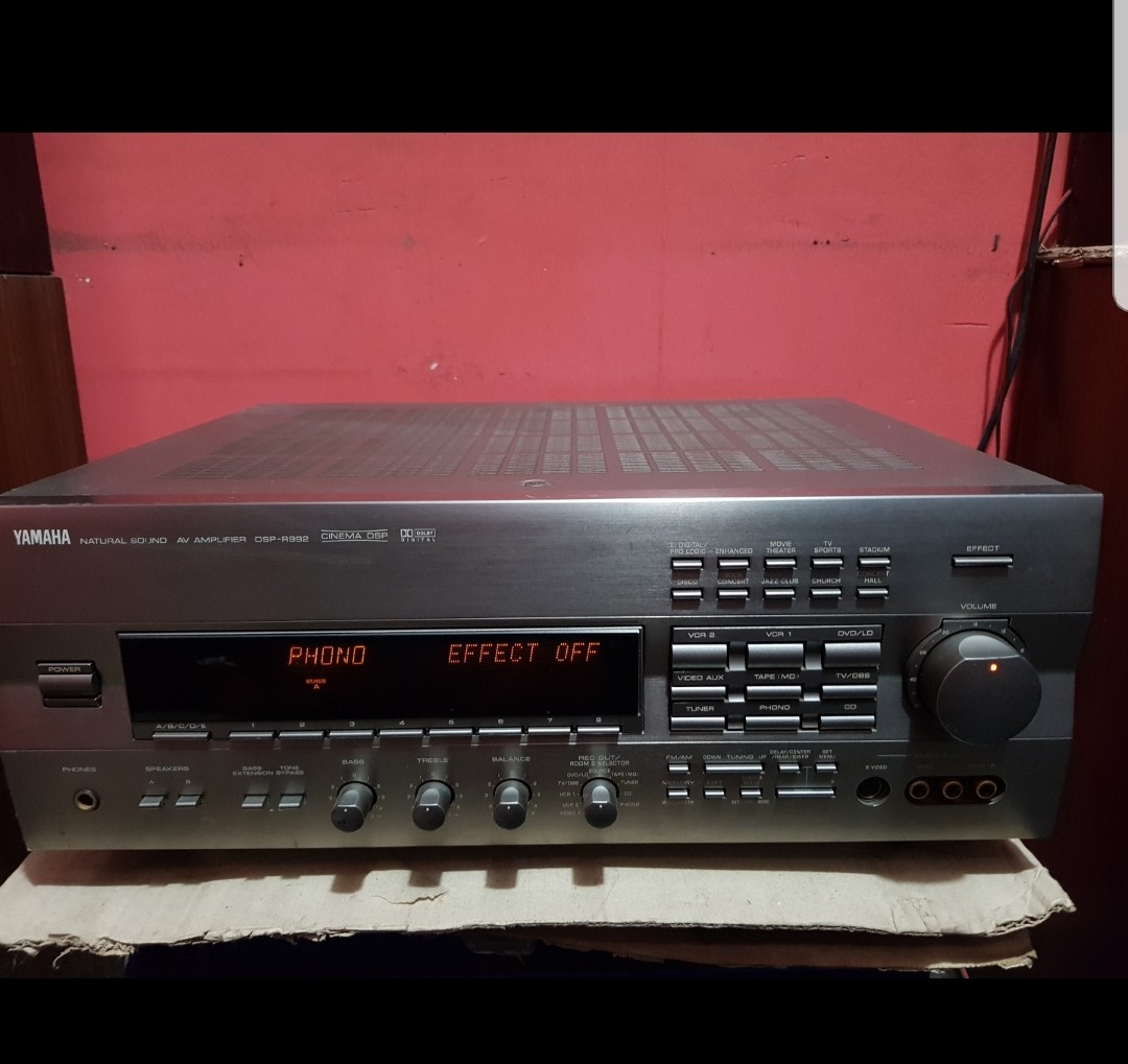 Yamaha DSP-R992 amplifier, Audio, Soundbars, Speakers & Amplifiers 