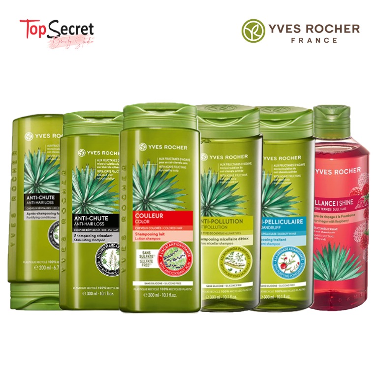 Yves Rocher Shampoo Colour Anti Dandruff Anti Hair Loss Anti Pollution Anti Hair Loss Conditioner Hair Rinsing Vinegar Beauty Personal Care Hair On Carousell