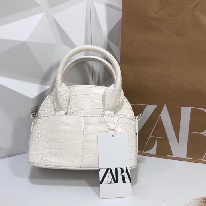 Zara croco bag sale