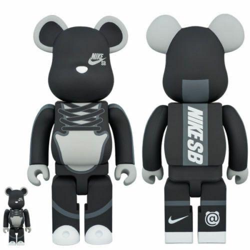 100% + 400% Nike SB Bearbrick, Hobbies u0026 Toys, Toys u0026 Games on Carousell