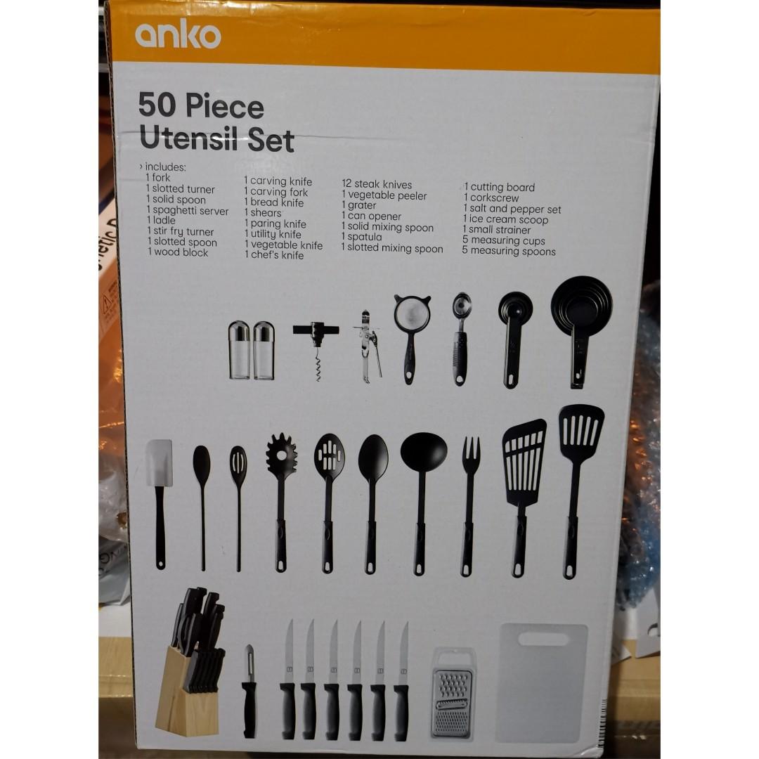 50piece Utensil Set, Furniture & Home Living, Home Improvement & Organization, Home Improvement