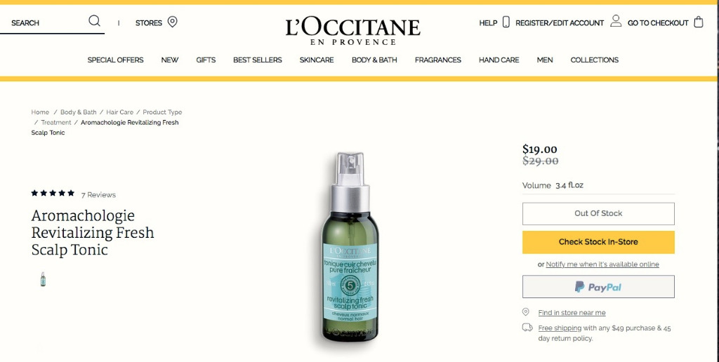 New L Occitane Aromachologie Revitalizing Fresh Scalp Tonic Detangling Hair Spray 100 Ml Health Beauty Hair Care On Carousell A revitalizing serum which helps stimulate the scalp and limit the fall of fine and fragile hair due to have a question?