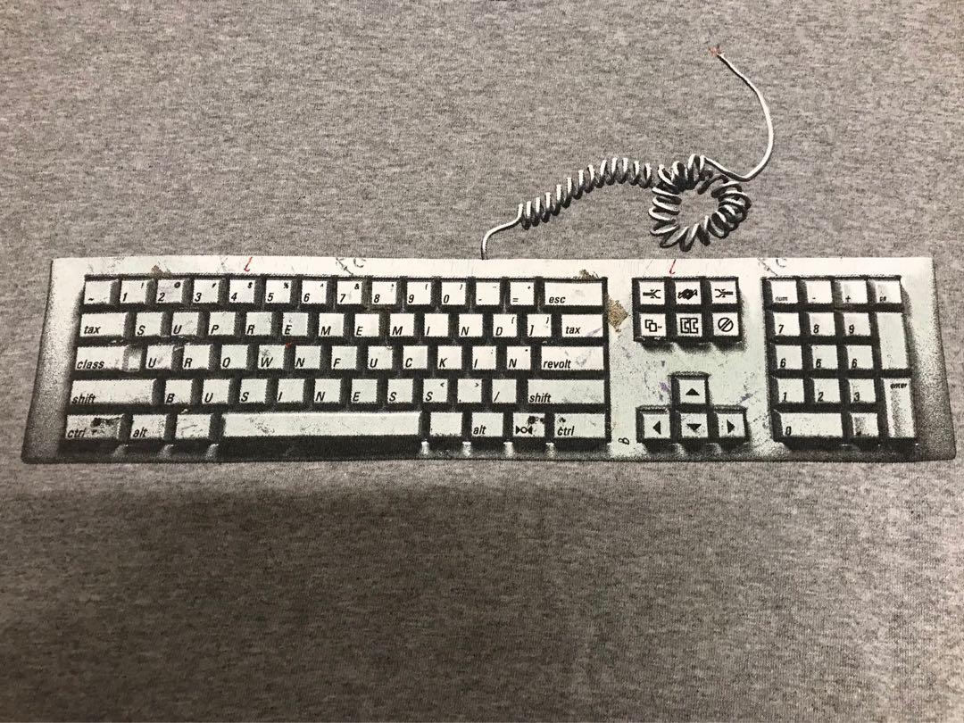 Keyboard tee supreme clearance
