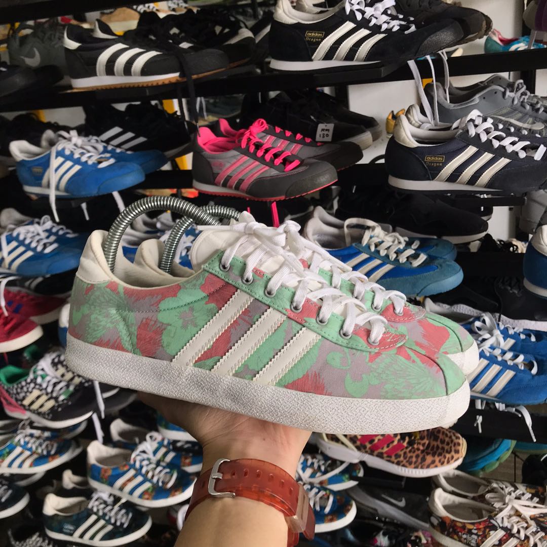 adidas gazelle floral