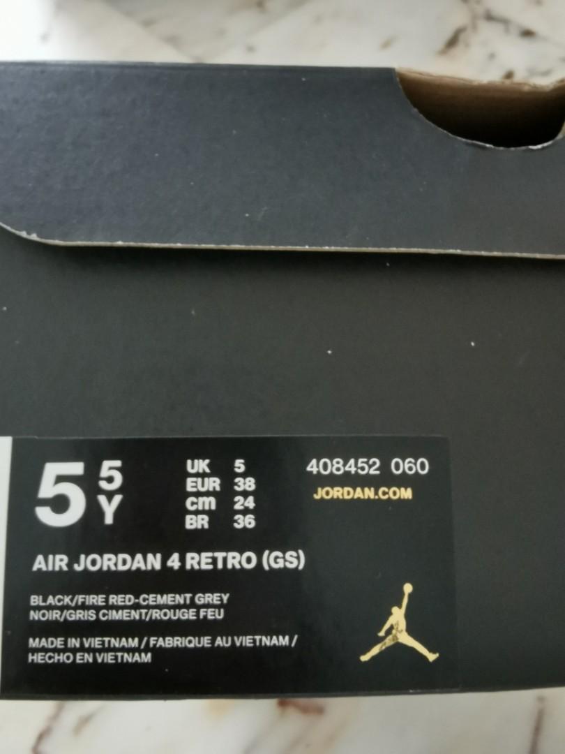 Air Jordan 4 retro Junior Babies Kids Babies Kids Fashion