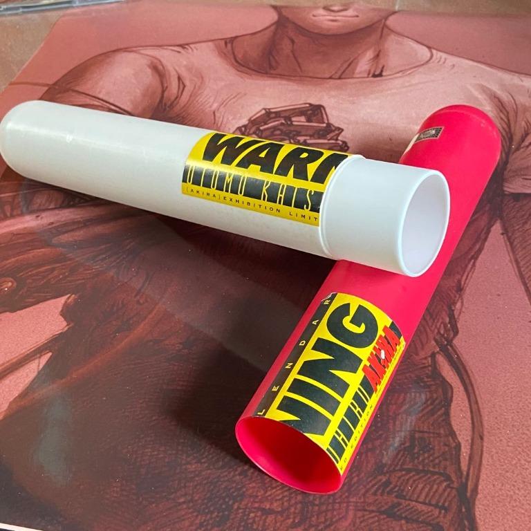 Akira 亞基拉雙面過膠海報poster X 03年月曆x 藥丸膠筒x 大友克洋katsuhiro Otomo Pill 書本 文具 漫畫 Carousell