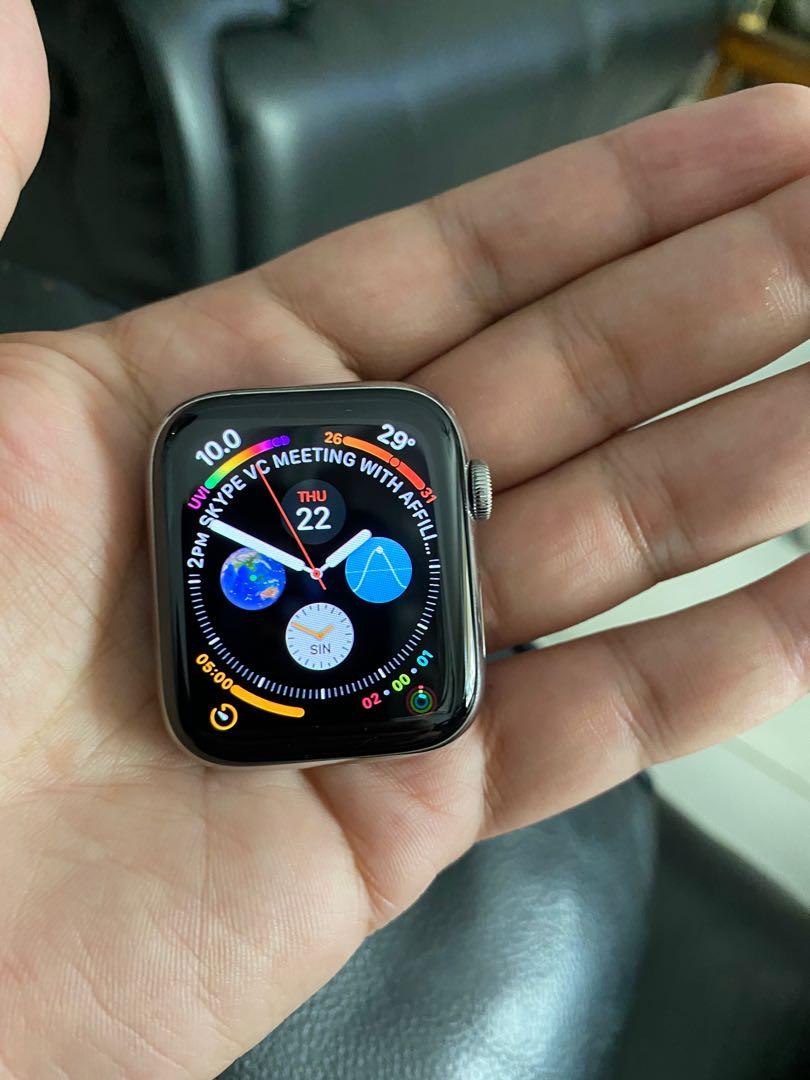 Apple watch series discount 5 stainless steel silver