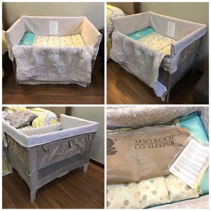 Arm s Reach Universal Co Sleeper Babies Kids Baby Nursery Kids Furniture Cots Cribs on Carousell