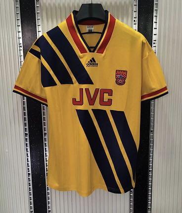 arsenal 1993 away kit