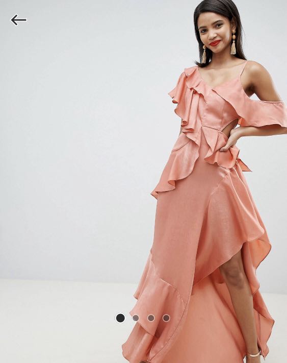 floaty pink dress