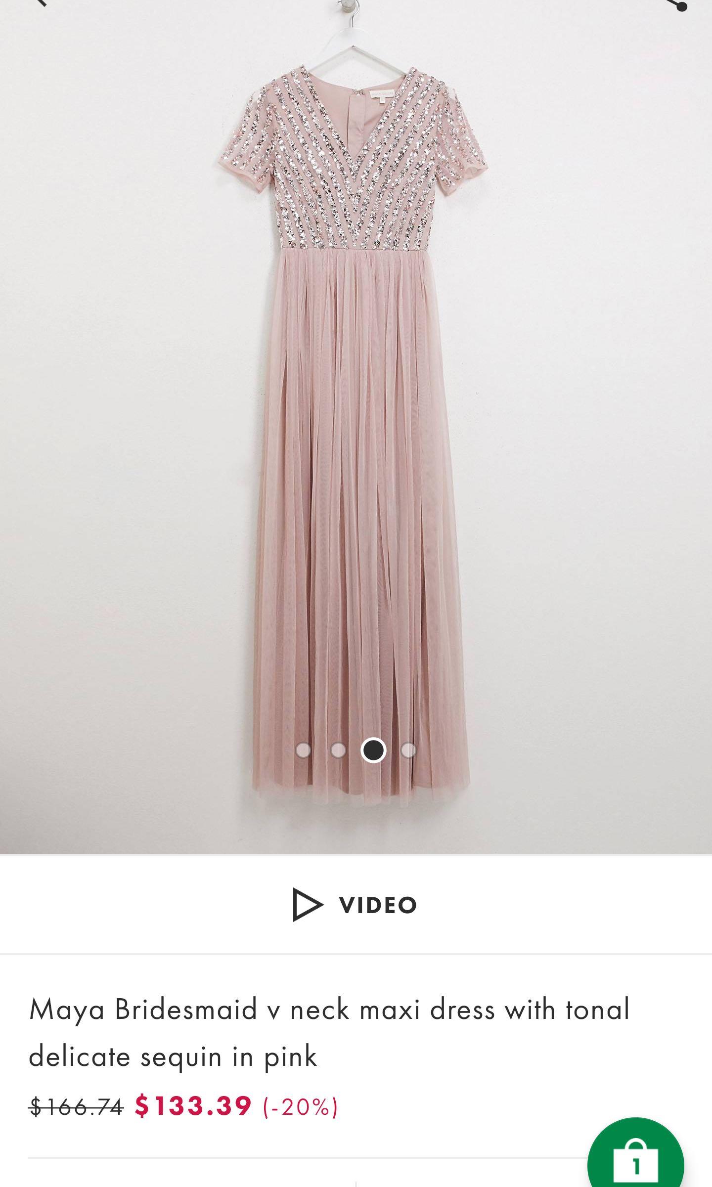 Maya pink bridesmaid clearance dresses