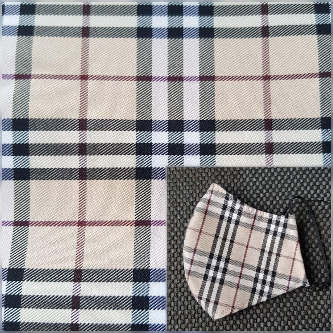 authentic burberry fabric