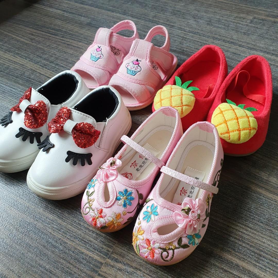 Baby Girl Toddler Shoes Kids Fashion Cute CNY Chinese Costume Pineapple