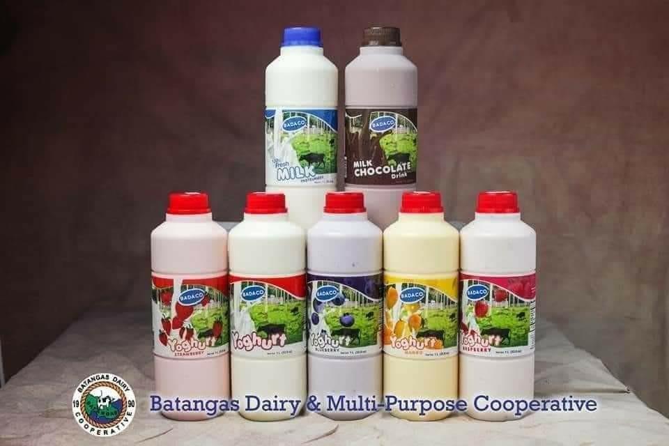 BADACO PRODUCTS Milk and Yoghurts (Category: Health Food, Drinks & Tonics) located in Navotas City. Submitted by mitchgarry (Listing ID 1043720688, Image 1). Description: Milk - 170 Milk Chocolate- 180 Yoghurt- 250 (Strawberry, Blueberry, Raspberry, Mango, Plain).