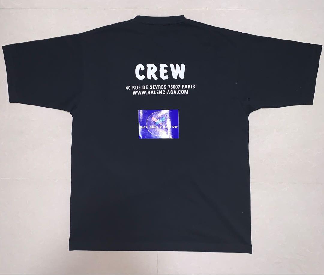 Balenciaga Crew Tee, Men's Fashion 