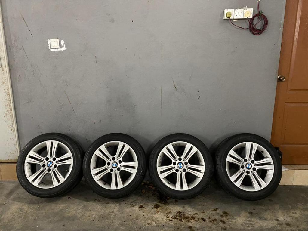 Bmw 3 Series Original Rims With Tyres Auto Accessories On Carousell