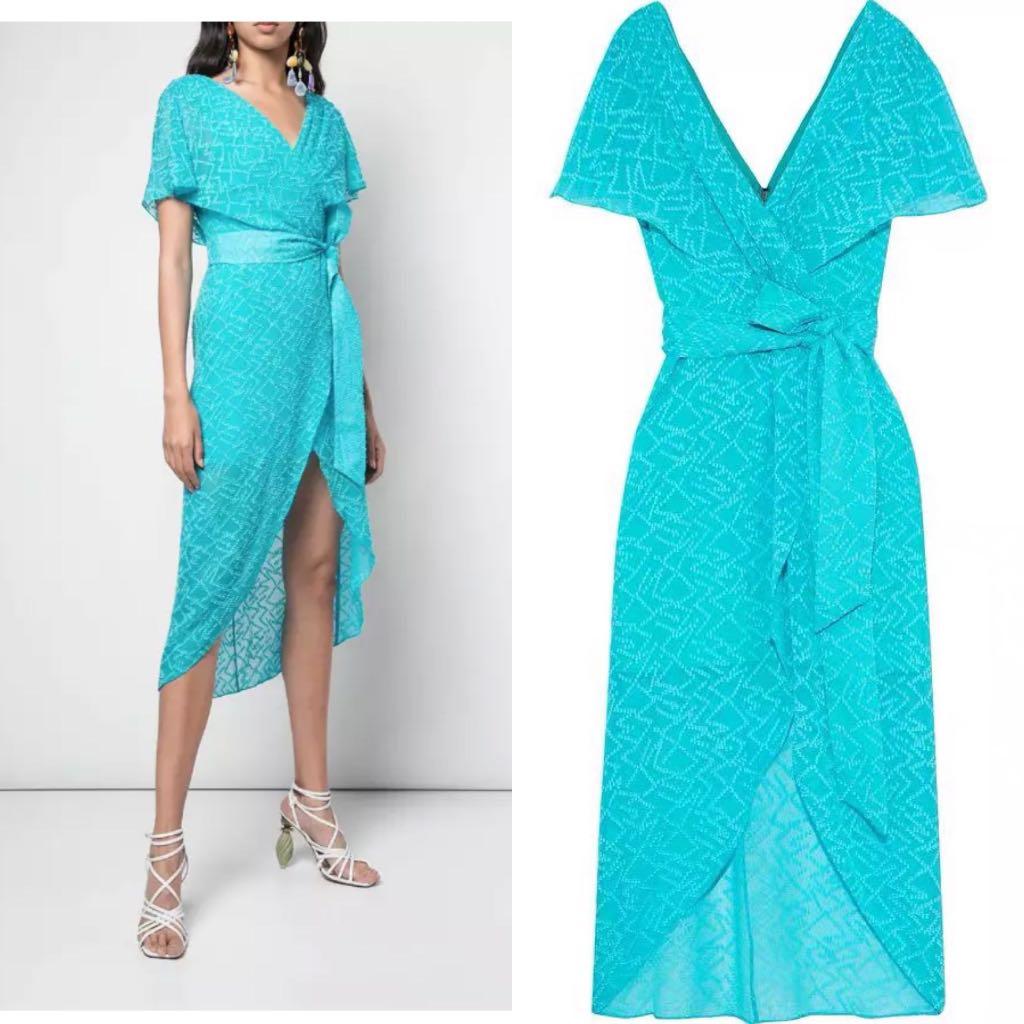 Alice and olivia darva dress top
