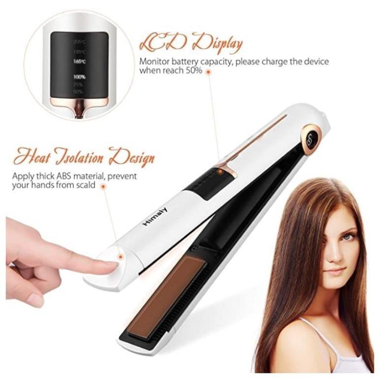 himalay rechargeable hair straightener