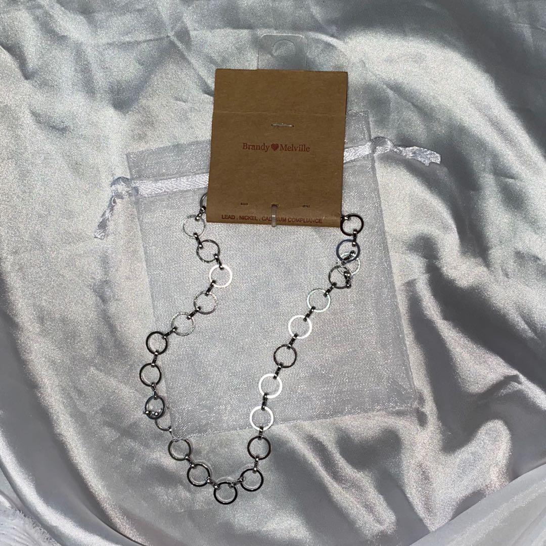 Brandy melville circle on sale necklace