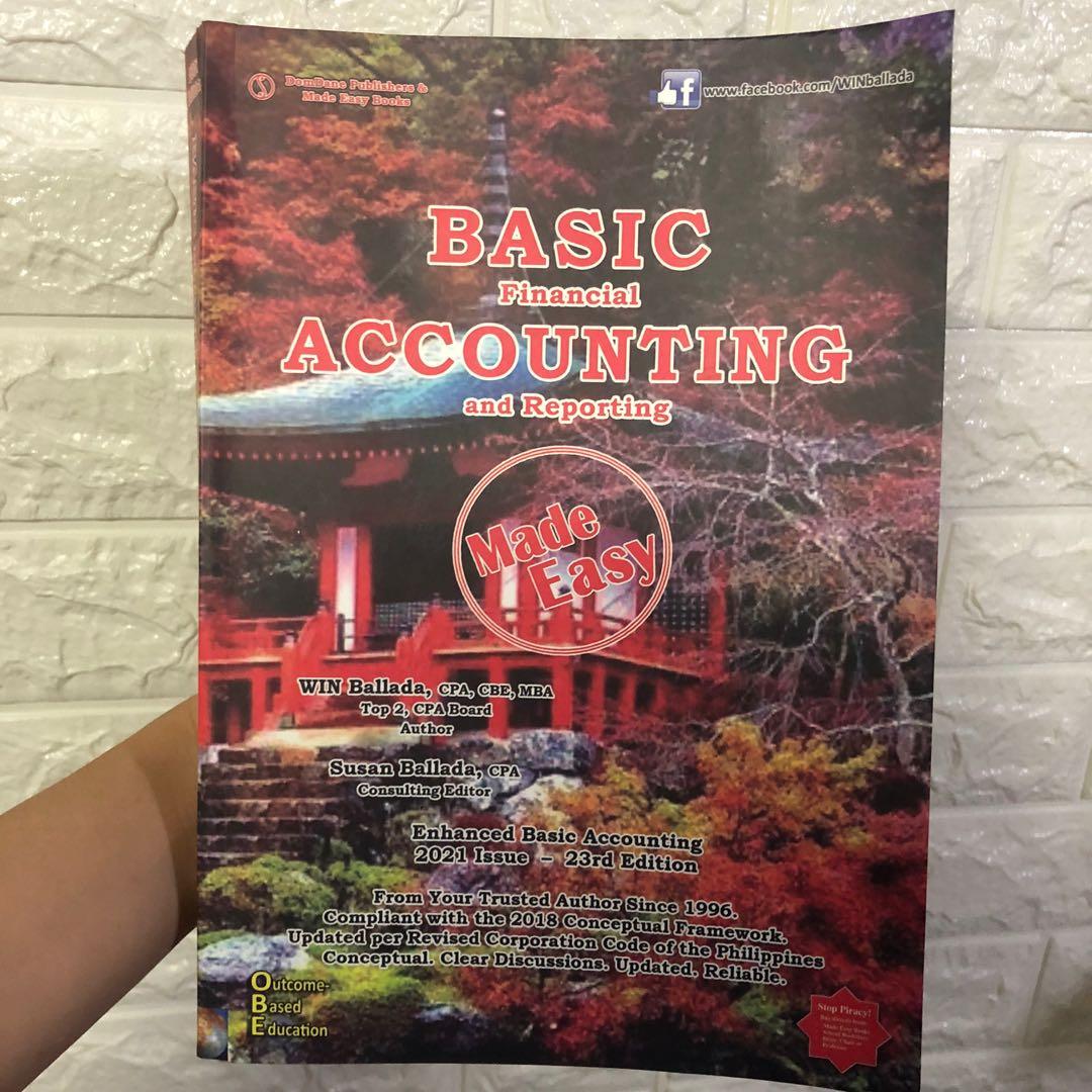 Brandnew Basic Accounting Book By Win Ballada Hobbies Toys Books Magazines Children S Books On Carousell Brandnew Basic Accounting Book By Win Ballada Hobbies Toys Books Magazines Children S Books On Carousell