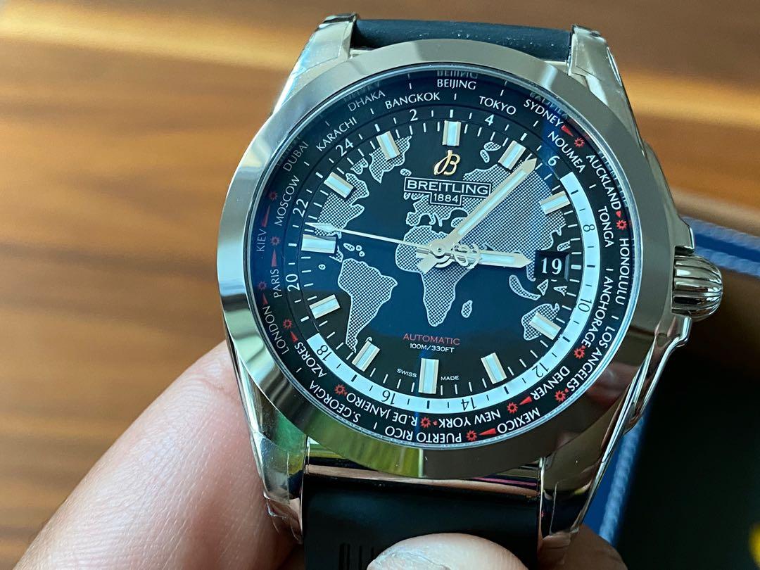 Breitling Galactic unitime world timer
