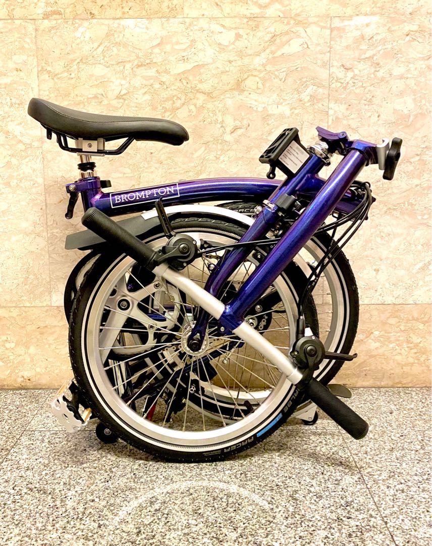 brompton m6l purple metallic
