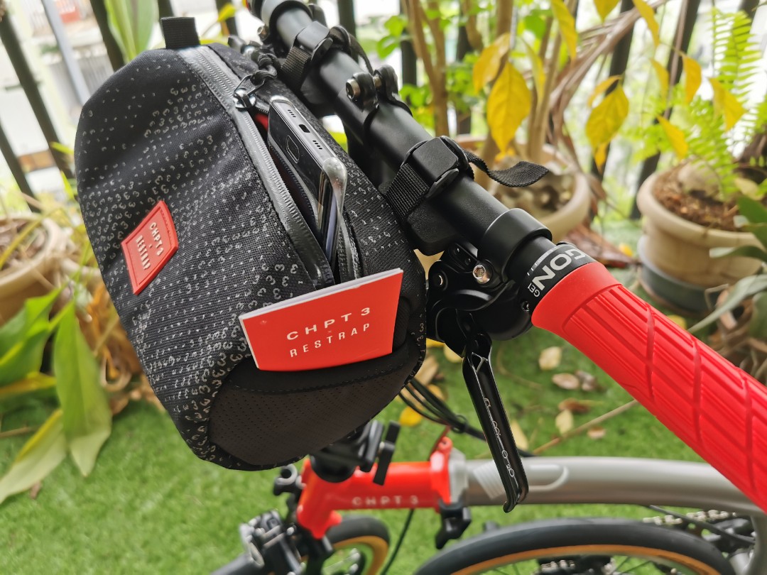 chpt3 x restrap canister handlebar bag