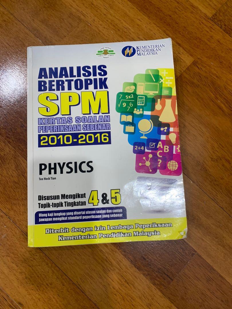 Buku Kertas Soalan Spm Fizik Books Stationery Books On Carousell