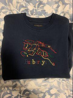 Burberry jersey sweatshirt