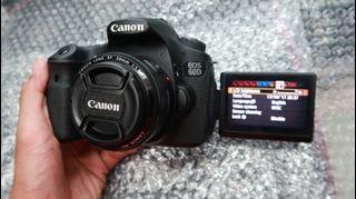Canon 60D With 50mm f1.8 Bokeh Lens