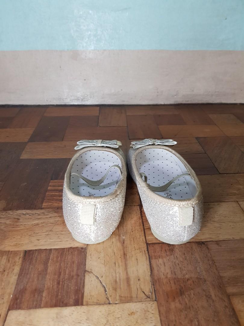 Carter's sales silver shoes