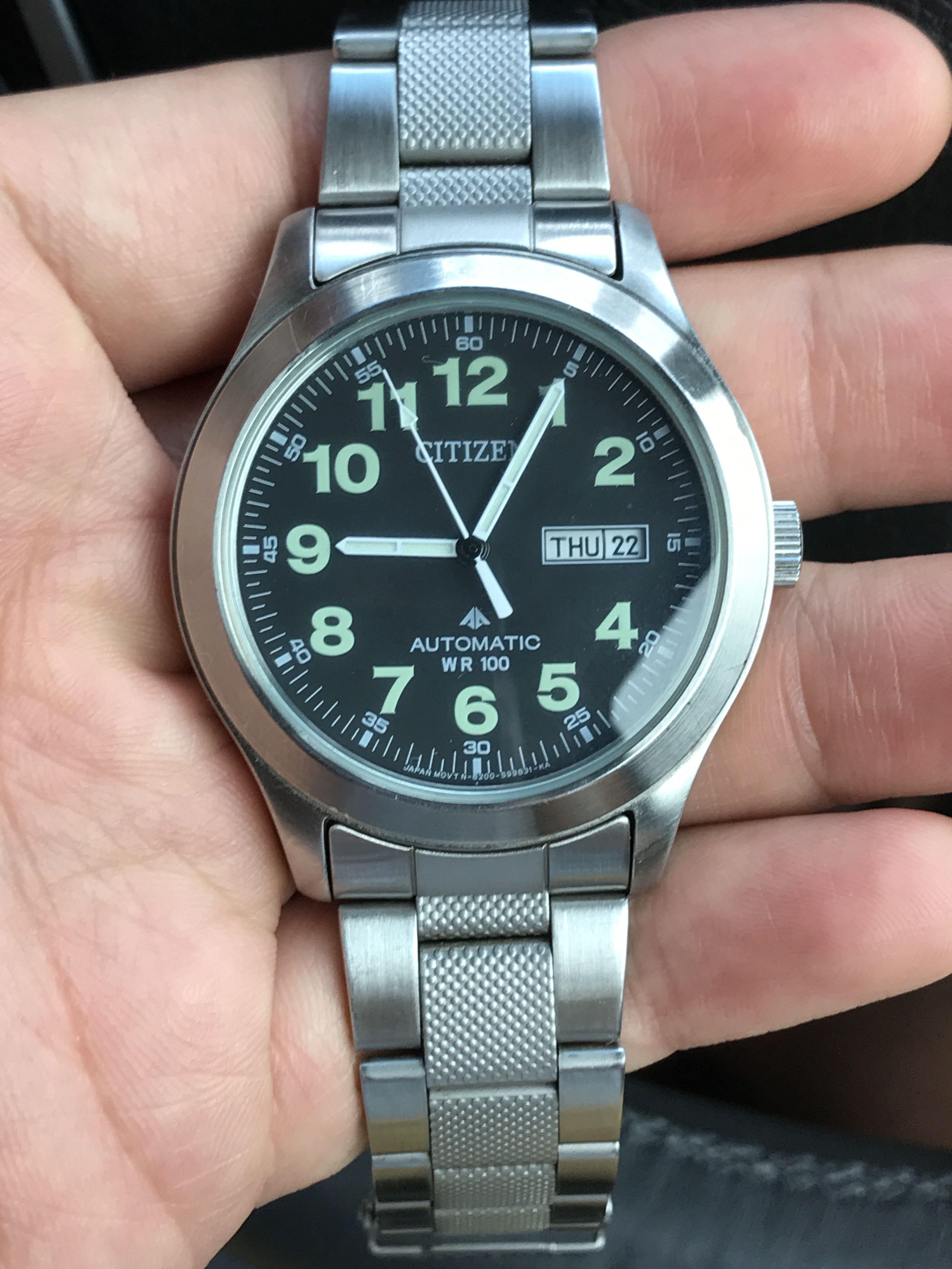 citizen men's promaster automatic nh838