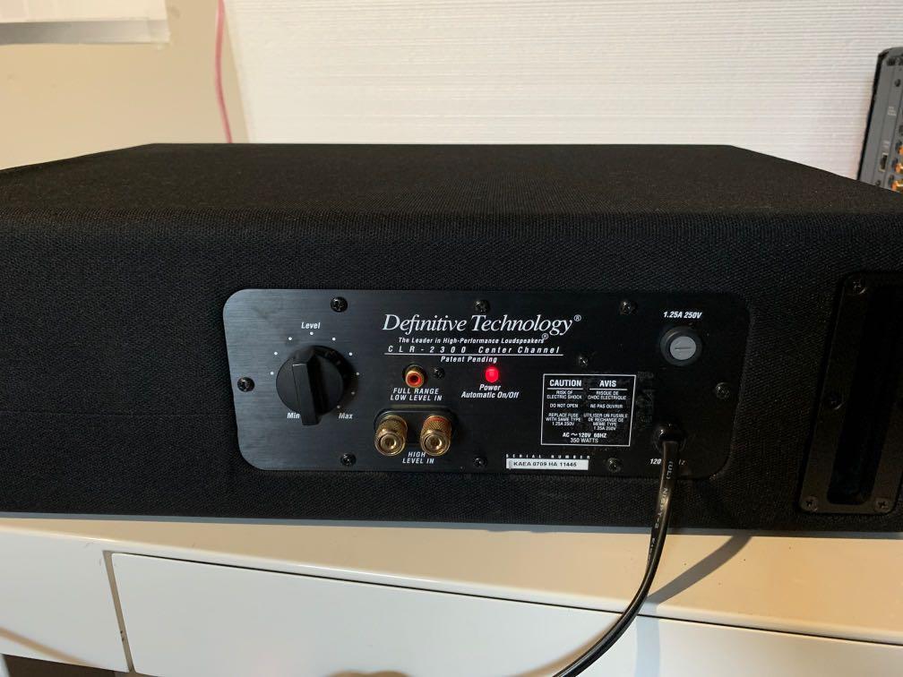 Definitive technology clr 2300 clearance