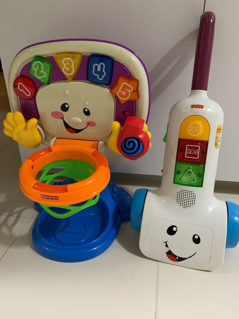 Fisher price laugh sale and learn basketball