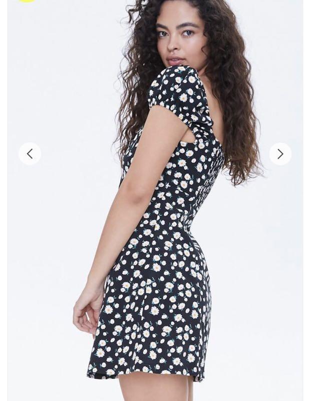 Daisy print clearance dress forever 21