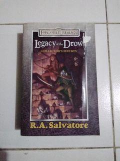 Dungeons & Dragons Forgotten Realms Legacy of the Drow Collector's Edition RA Salvatore