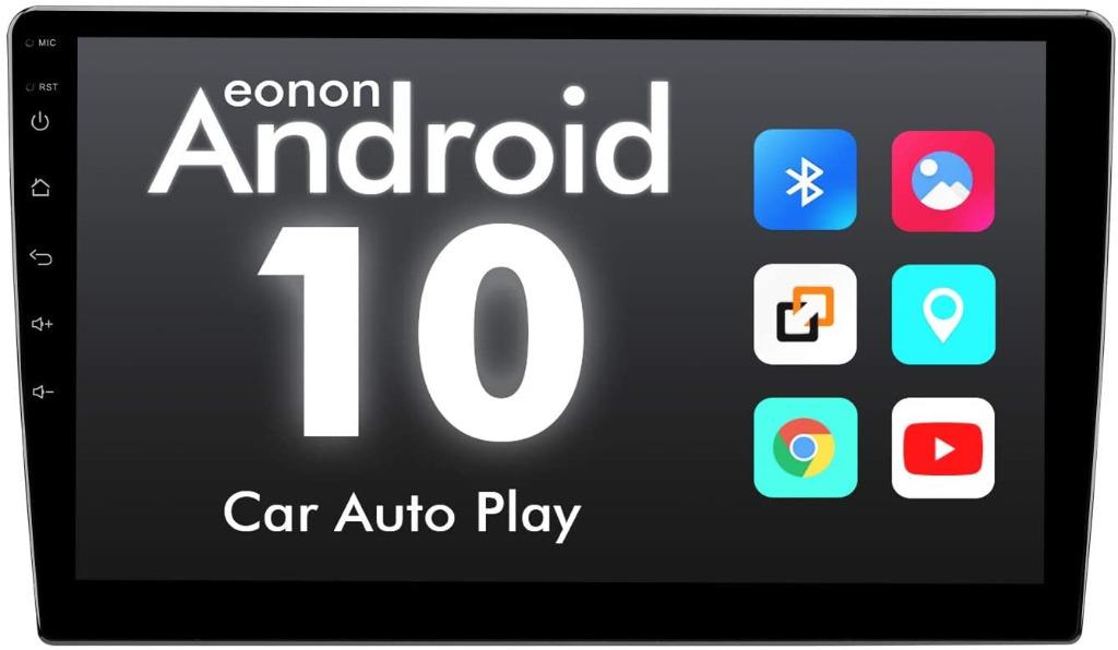 free delivery 2020 double din car stereo android 10 radio with bluetooth 4 0 eonon 10 1 inch car radio android head unit car stereo with navigation