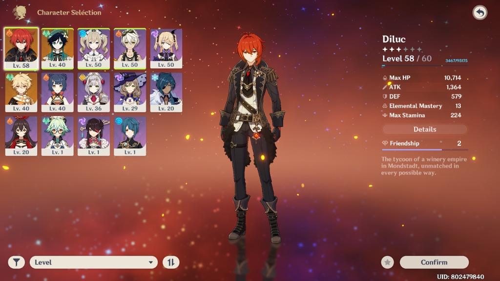 Genshin Impact Diluc And Venti Video Gaming Video Games On Carousell