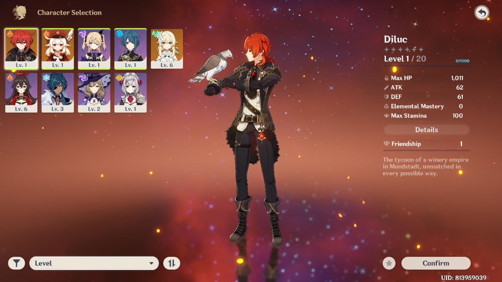 Genshin Impact Double 5 Star Account For Sale Its Diluc And Klee Video Gaming Video Games On Carousell