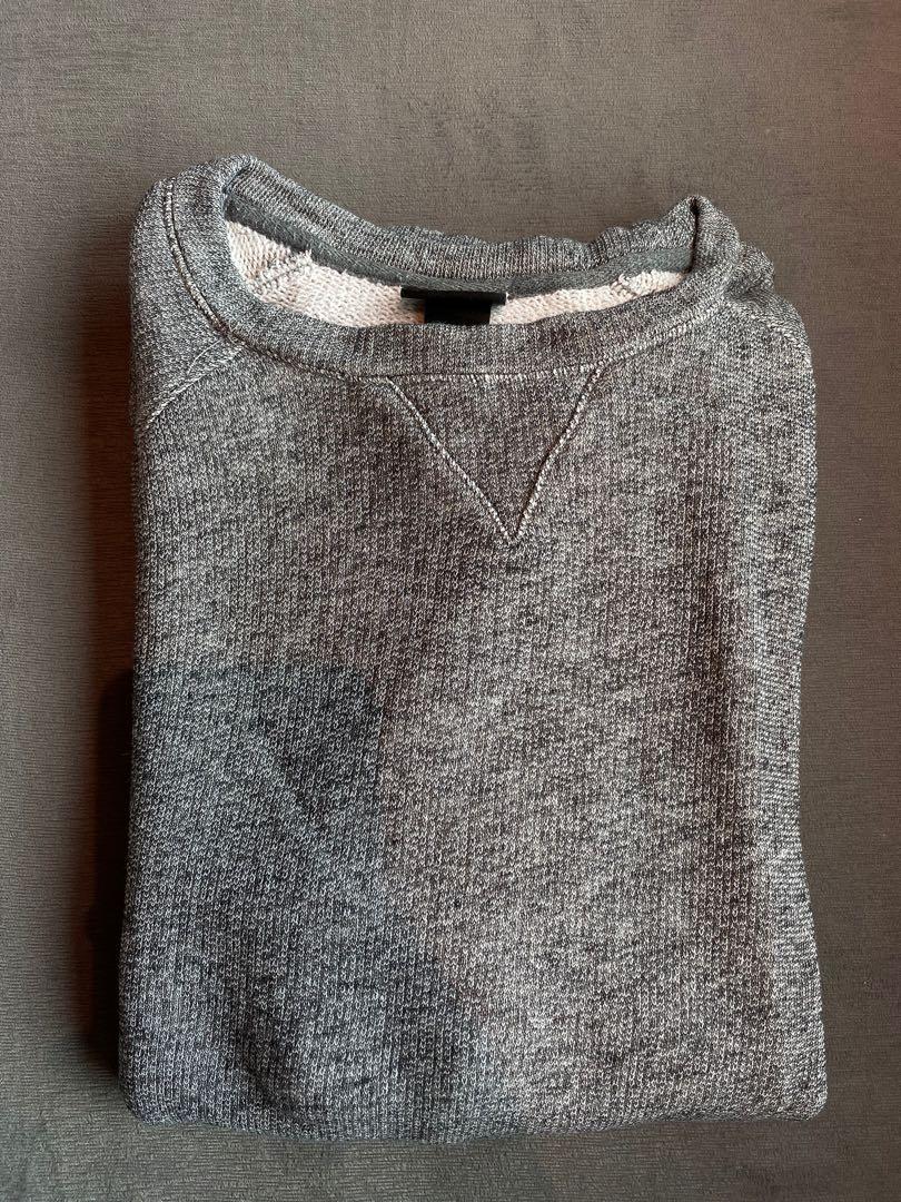 H&M Gray Sweater (Category: Hoodies) located in San Juan City. Submitted by markbuls (Listing ID 1043910668, Image 2). Description: No issues.