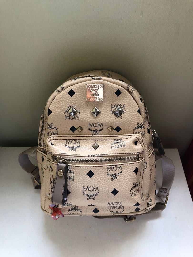 mcm inspired backpack