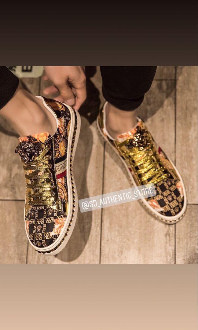 Versace inspired top shoes
