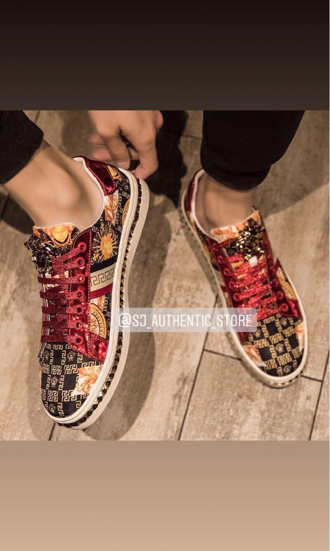 Versace inspired top shoes