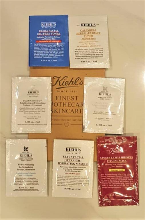 Kiehl S Assorted Samples Directly From Kiehl S Malaysia Health Beauty Skin Bath Body On Carousell