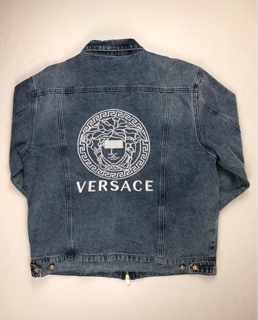 kith versace jean jacket